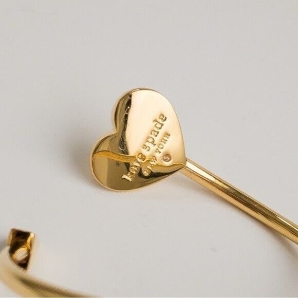 KATE SPADE-Heritage Gold Cuff Expand Twist Bangle Arrow Bracelet-NWT/Branded Bag - Picture 8 of 8